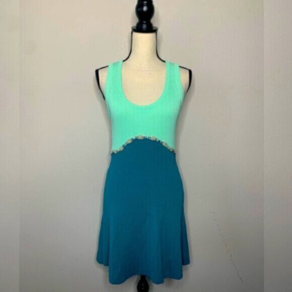 NWT Zara Jewel Applique Knit Mini Dress - Picture 3 of 11